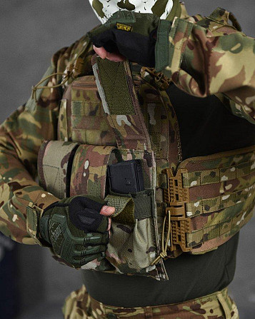 Подсумок UMA на три магазина АК по одному в кармане кордура 1000 den мультикам ВТ6779 Киев - изображение 4