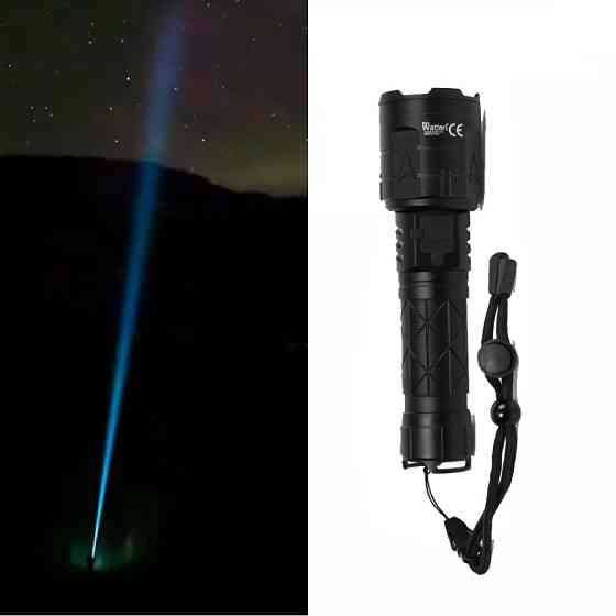 Ліхтарик тактичний акумуляторний WATTON WT-604, кишеньковий ліхтар із USB зарядкою та функцією Powerbank Кам'янець-Подільський