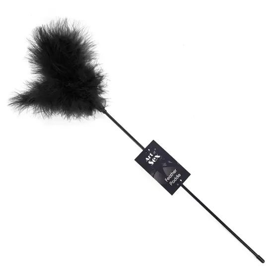 Лоскітка чорна Art of Sex - Feather Paddle, перо молодого індика Львів