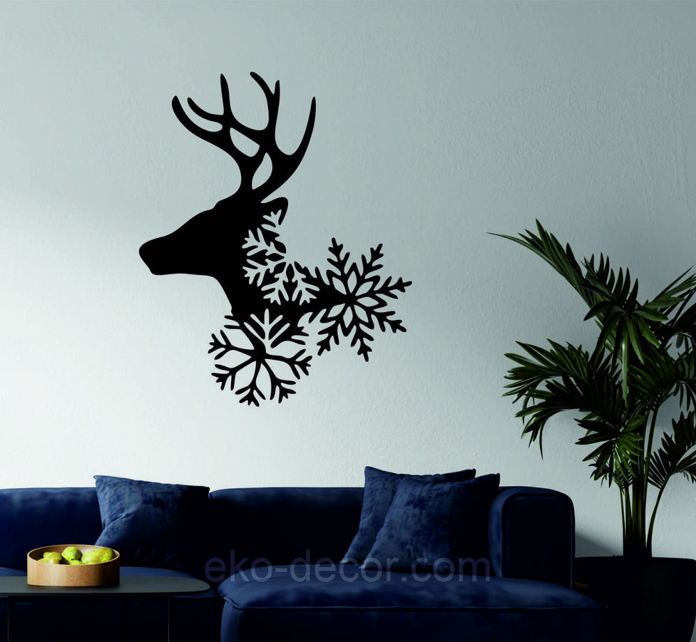 Декоративне настінне Панно «Олень», Декор на стіну Київ - фото 2