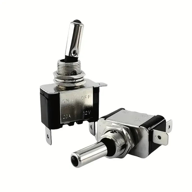 Тумблер 12В 20А з LED індикатором, жовтий Київ - фото 10