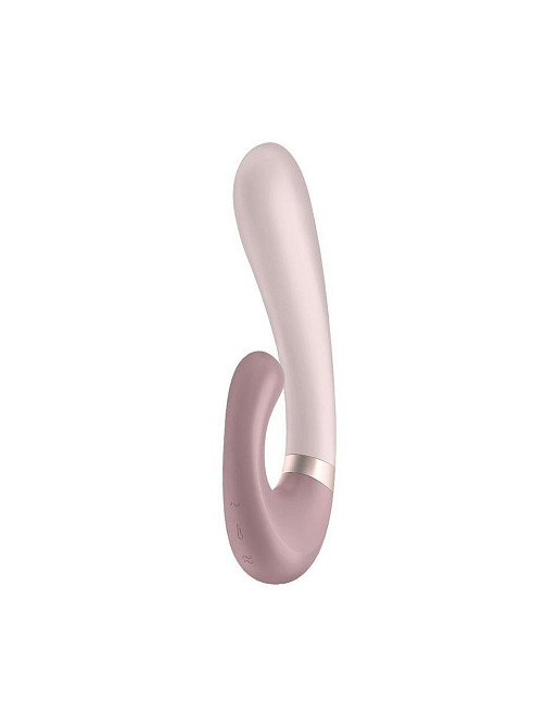 Смарт вібратор-кролик із підігрівом Satisfyer Heat Wave Mauve (м'яте паковання!!!) Sex Aura Київ - фото 1