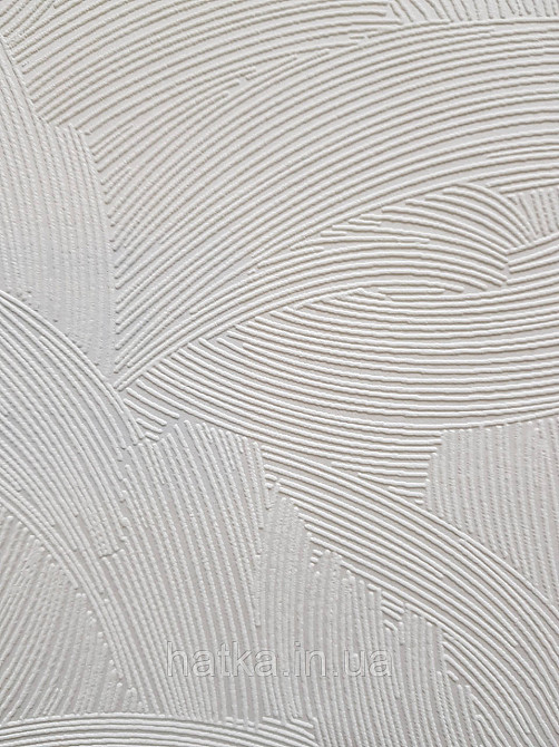 Обои под покраску виниловые на флизелине  Sintra Paint by 1.06x25 м мазки полоски белые 857205 Киев - изображение 2