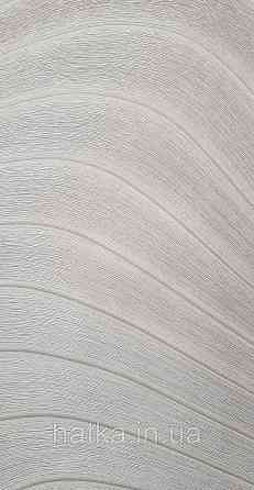 Шпалери вінілові на флізеліні AS creation Deluxe метрові абстракція хвилі смуги сірі 39995-5 Київ