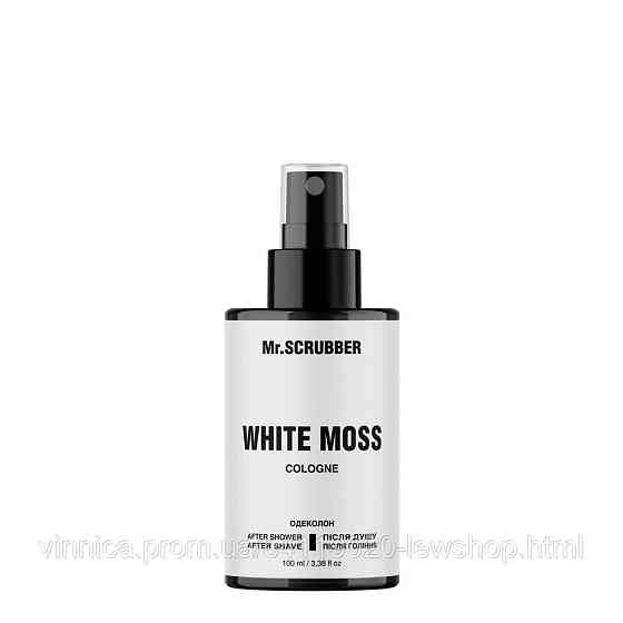 Одеколон після душу і гоління White Moss Mr.SCRUBBER 100 мл Чернівці