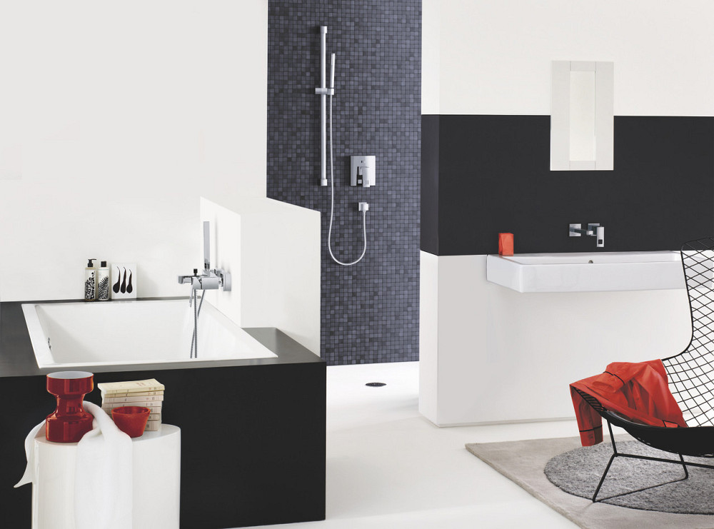 Змішувач для ванни Grohe Eurocube (23140000) ( 21418 ) Харьков - изображение 2