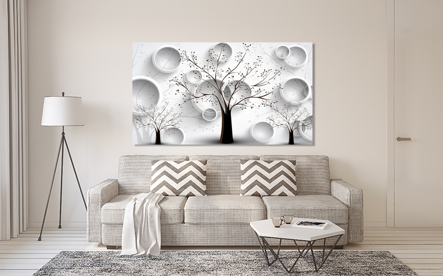 Картина холст в гостиную / спальню  Абстракція    MLP_318 90х180см Киев - изображение 2