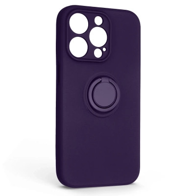 Чехол для мобильного телефона Armorstandart Icon Ring Apple iPhone 14 Pro Dark Purple (ARM68712) Винница - изображение 1