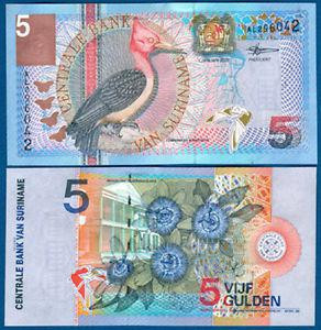 Суринам/Suriname 5 Gulden 2000 Pick 146 UNC Полтава - изображение 1