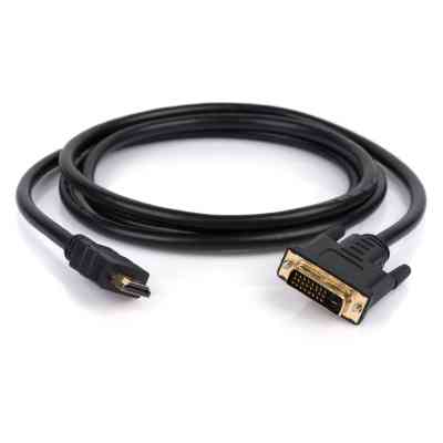 Кабель мультимедійний HDMI M to DVI M 1.8m 24+1pin Vinga (VCPHDMIDVI1.8) Вінниця