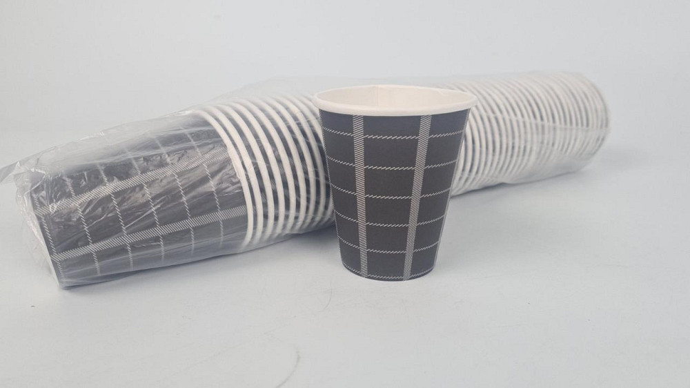 Стакан паперовий 175 мл Юніта карта чорна h7 (50 шт.) Харків - фото 1