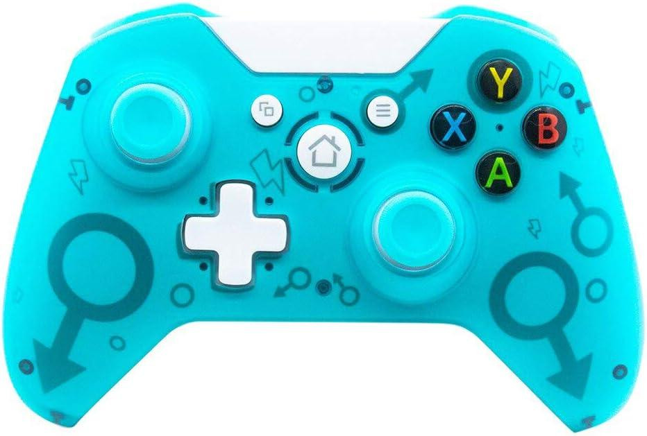 Бездротовий геймпад для ПК, USB контролер для Windows 2.4GHz, подвійна вібрація, акумуляторний, бірюзовий Київ - фото 2