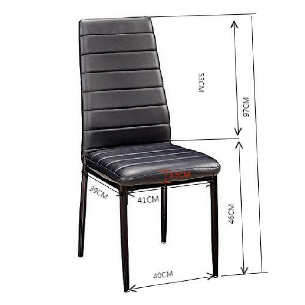 Крісло обіднє на кухню Bonro B-016 стілець кухонний для кухні Київ - фото 10