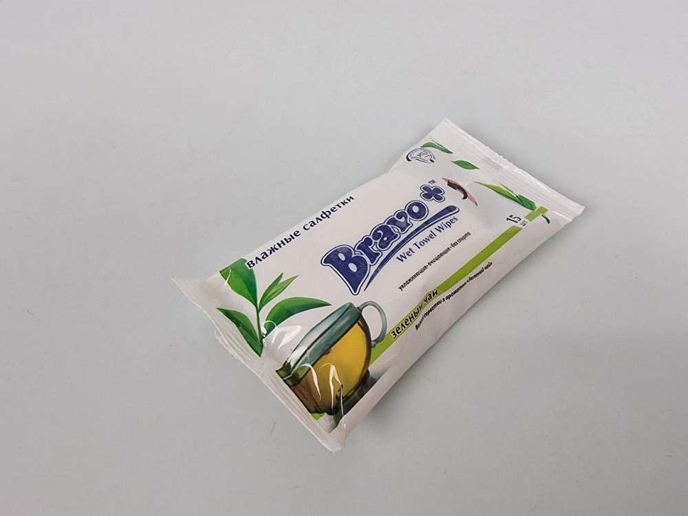 Влажная салфетка  15 шт 