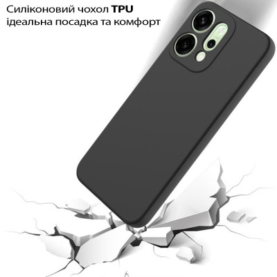 Чохол до мобільного телефона BeCover Silicone Oppo Reno14 / 14FS 5G Black (713791) Вінниця - фото 3