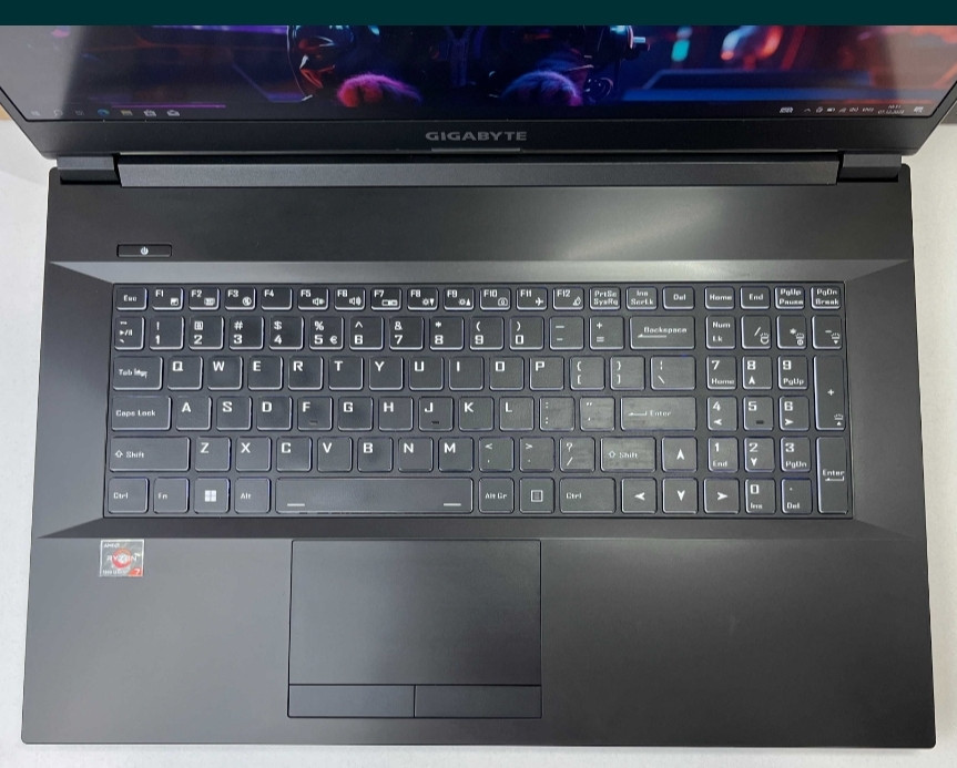 Ноутбук: Gigabyte A7 17.3" Ryzen 7 5800H, RTX 3060 130W ,144Hz, SSD1TB,RAM 16Gb. Київ - фото 2