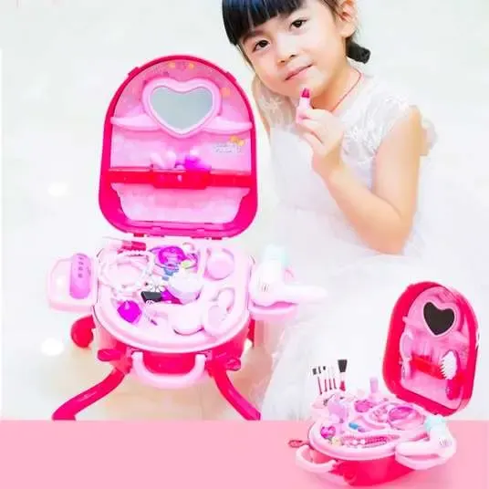 Детский игровой набор в чемоданчике 2в1, Fashion Girl / Набор салон красоты для девочек Коломыя