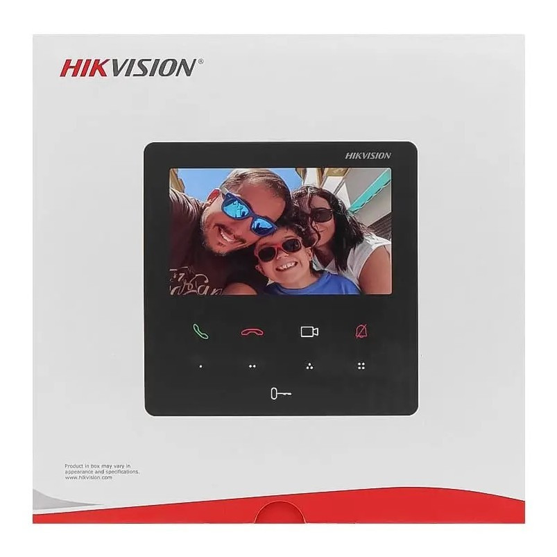 IP-відеодомофон Hikvision DS-KH6110-WE1 Чорний Харків - фото 3