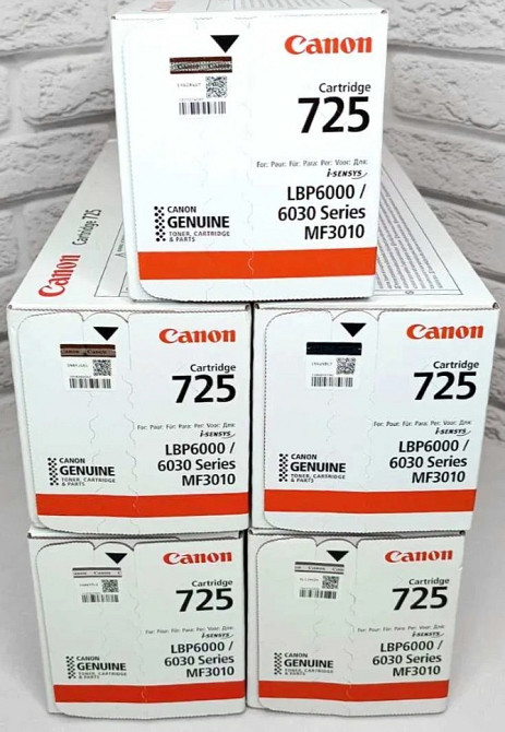 Картридж: Canon 725 Оригинал! Не Китай . Киев - изображение 2