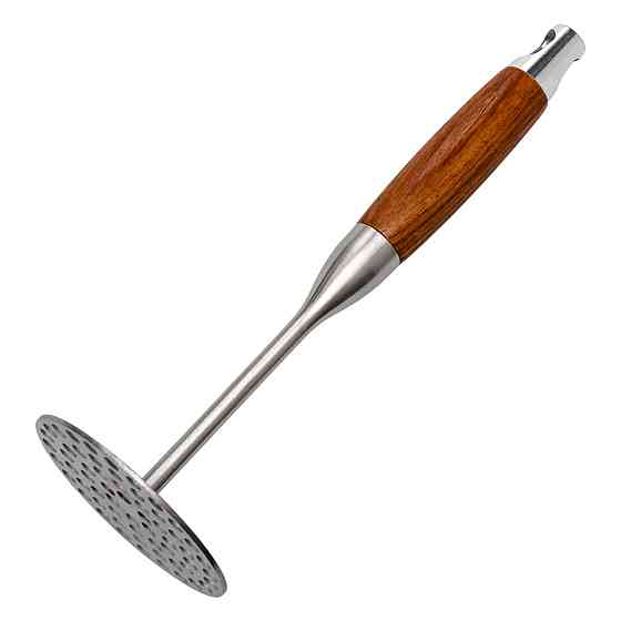 Картофелемялка для пюре 26 (см) толкушка для картошки из нержавейки с деревянной ручкой HP-8-59 Киев