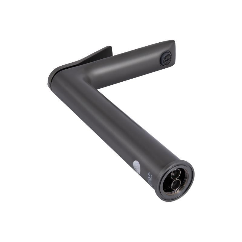 Смеситель для раковины Qtap Presto QTPRE269GRP45582 (k35), однорычажный, высокий, Graphite Харьков - изображение 3