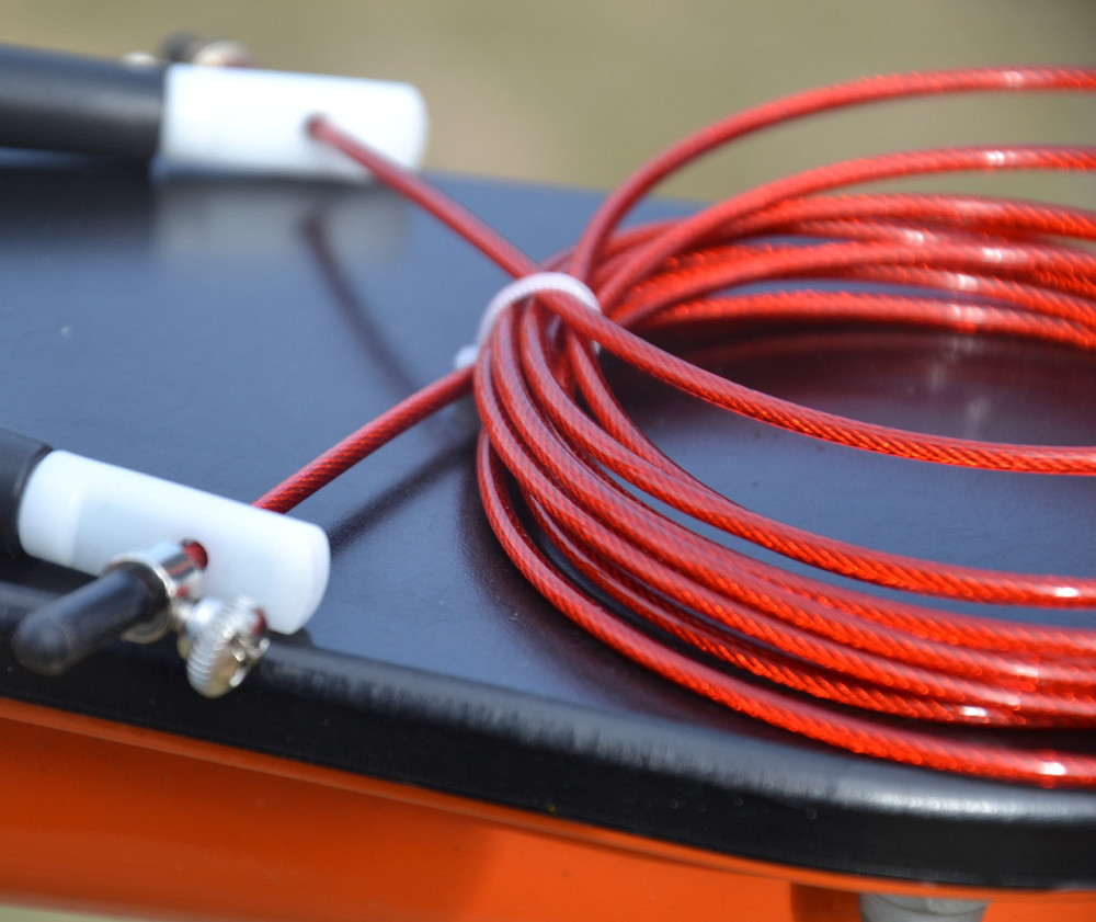 Скакалка швидкісна PowerPlay 4202 Ultra Speed Rope Червона (2,9m.) Каменское - изображение 7