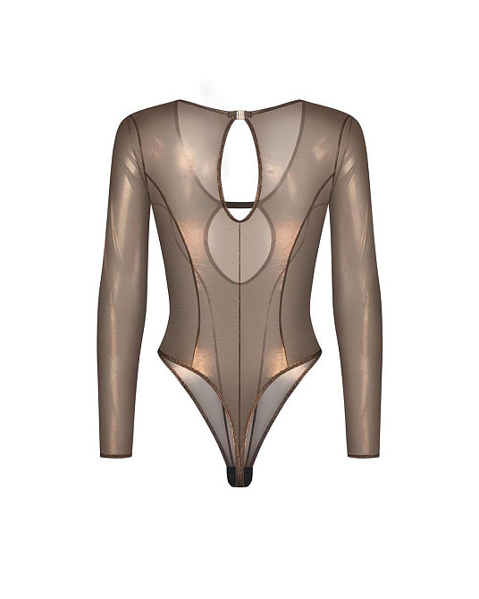 Боді Obsessive Soranna long-sleeved teddy S/M Sex Aura Київ - фото 5