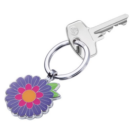 Брелок Troika Flora, фиолетовый Ровно
