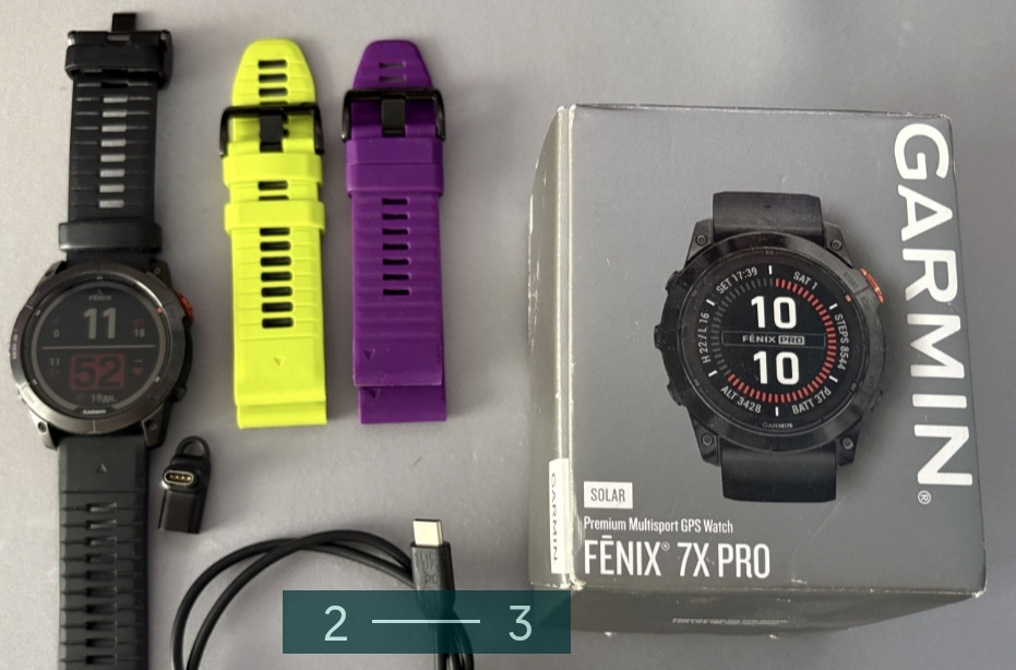 Смарт -Часы Garmin Fenix 7X Pro Solar. Киев - изображение 2