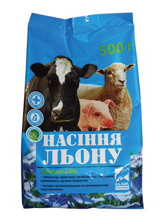 Насіння льону 500 г, O.L.KAR. Вінниця