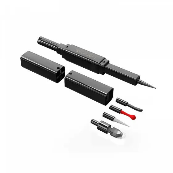 Ексклюзивний тиклер LOCKINK 5-head Flirting Tickler - Grey з п'ятьма насадками Львів