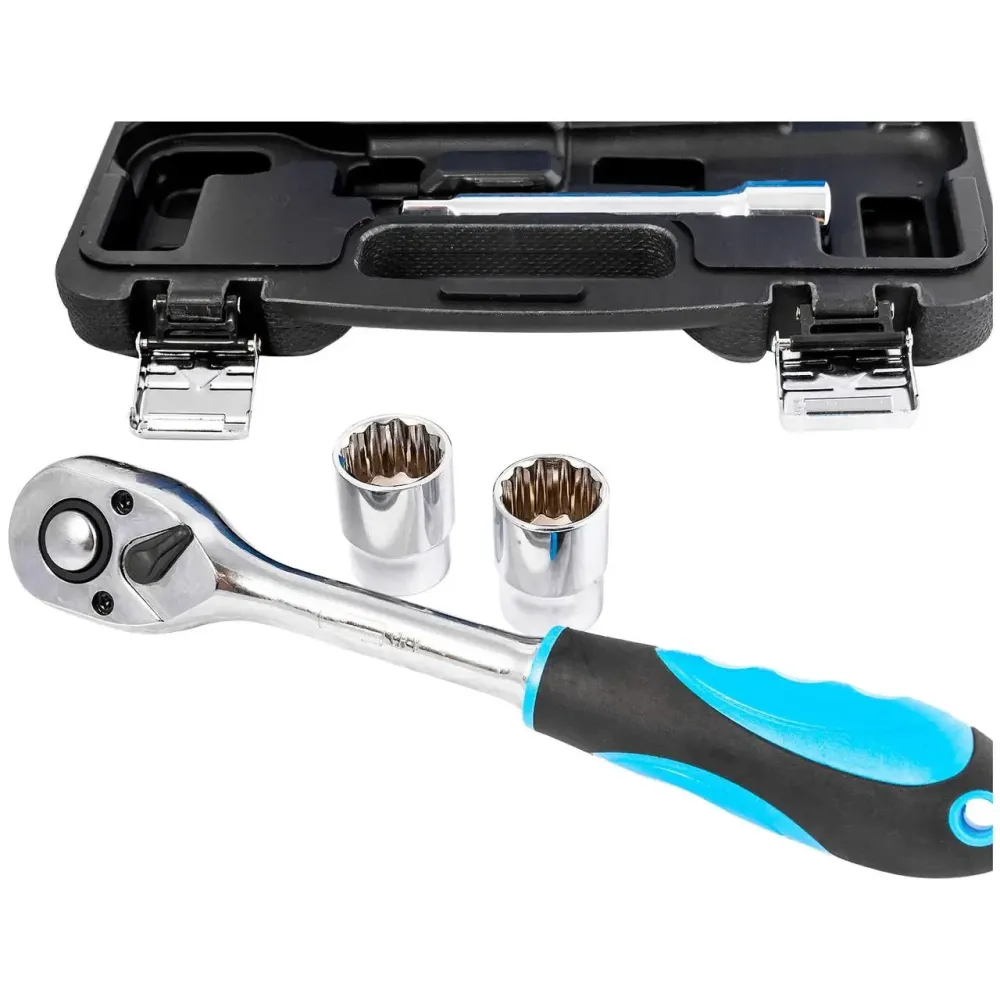 Набір головок 1/2" 12-гранна головка.13 елементів. RICHMANN C4530 Коломия - фото 3