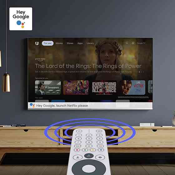 STRONG Leap-S3+ приставка Android TV 4K UHD HDR Dolby Atmos Dolby Vision Chromecast Google Assistant Wi‑Fi 5 Киев