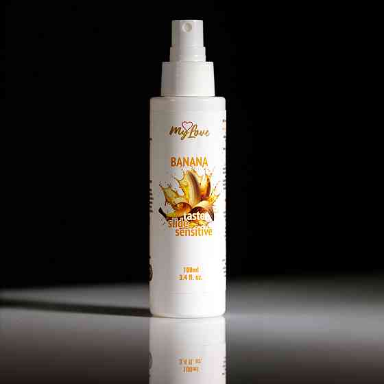 Інтимний гель-лубрикант - MyLove Taste Slide Sensitive Banana, 100 мл Sex Aura Київ