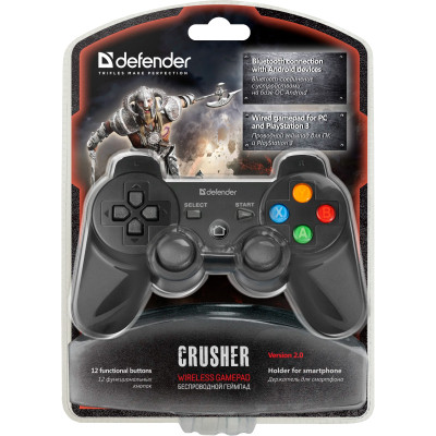 Геймпад Defender Crusher USB Bluetooth Li-Ion PS3/PC/Android (64290) Винница - изображение 9