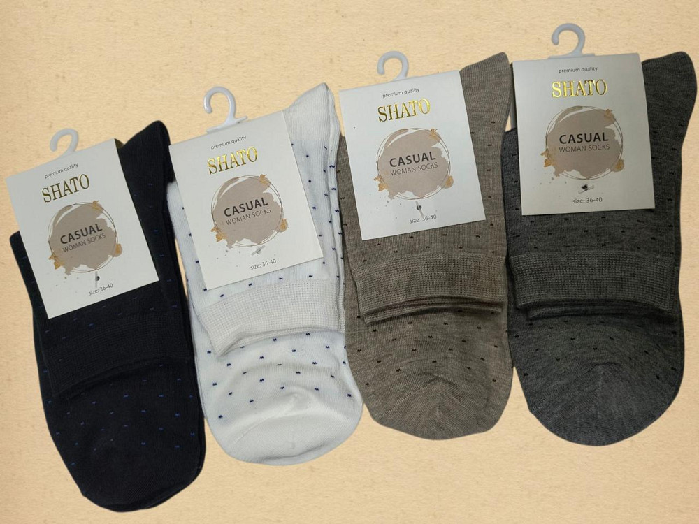 Шкарпетки жіночі Shato Casual woman socks Art.030. Набор женских носков 4шт в уп. Размер 36-40 Киев - изображение 1