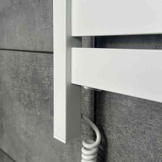 Електрична сушарка для рушників NAVIN Largo 1100х500 Sensor з Wi-Fi, широкий лівобічний, білий оксамит Київ