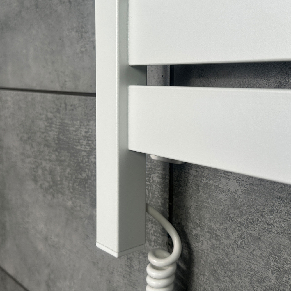 Електрична сушарка для рушників NAVIN Largo 1100х500 Sensor з Wi-Fi, широкий лівобічний, білий оксамит Київ - фото 6