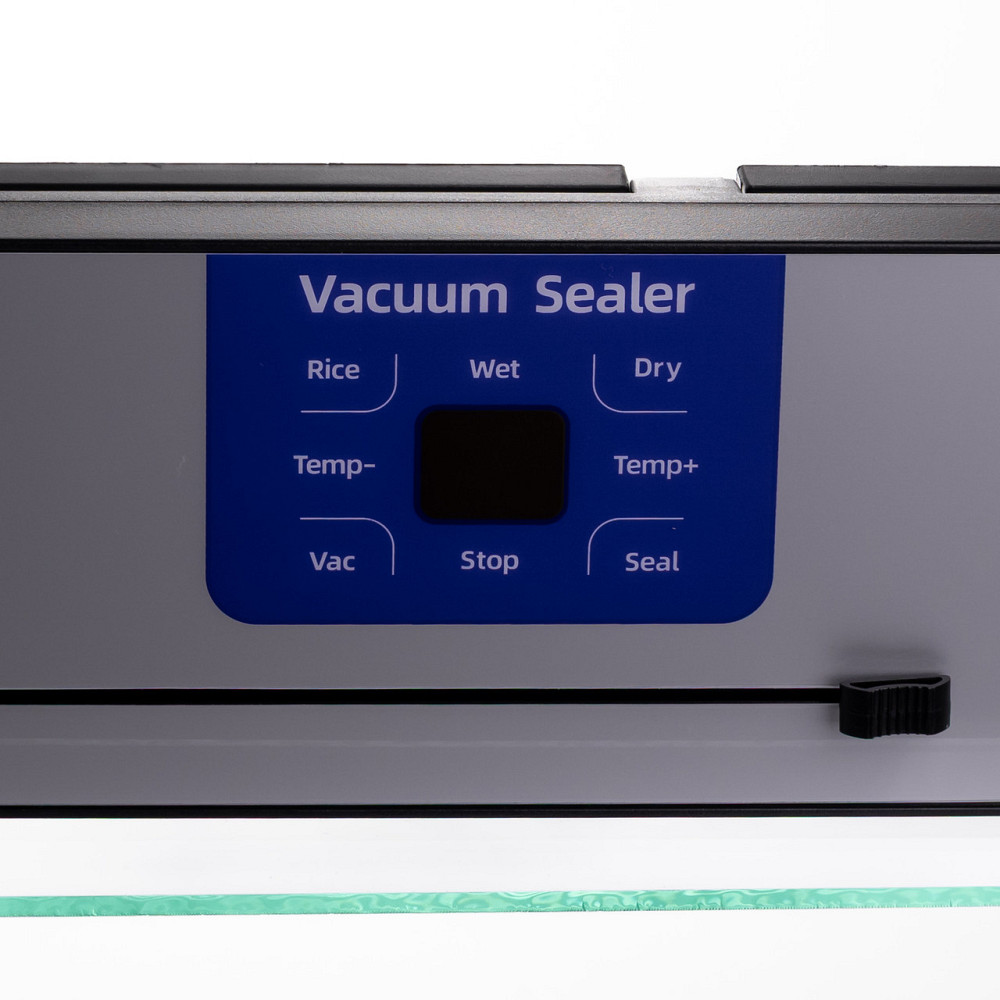 Вакууматор побутовий сенсорний для сухих і вологих продуктів 120 Вт із вбудованим різаком пакувальник вакуумний HP-11-29BL Коломыя - изображение 8