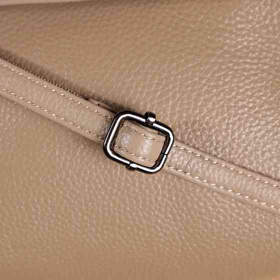 Компактна сумка для жінок з натуральної шкіри Vintage 22924 Бежевий Київ