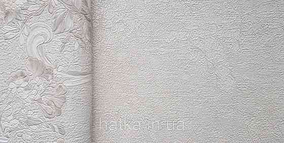 Шпалери вінілові на флізеліні AdaWall Signature1.06х10 під шкіру структурні бежеві Київ