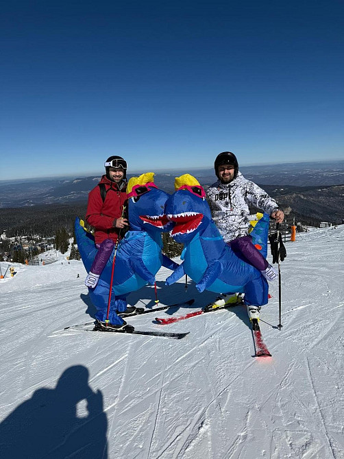 Надувной костюм динозавра T-REX для взрослых, карнавальный костюм для Хэллоуина, вечеринки, косплей, Ти-Рекс Киев - изображение 7