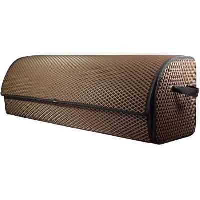 Сумка-органайзер EVAtech XL-PRO 32x100x30 см. Ромб коричневий з чорним кантом (BS13643OX3RZB) Вінниця
