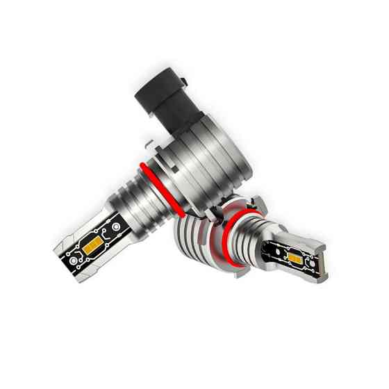 Автолампа HB4 12V-24V EUROTUN NH 44W 4500L 6500K LED радіатор Мукачево