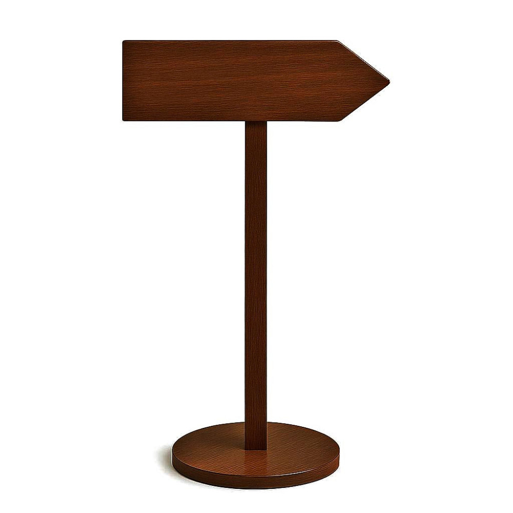 Напольная стрелка-указатель 