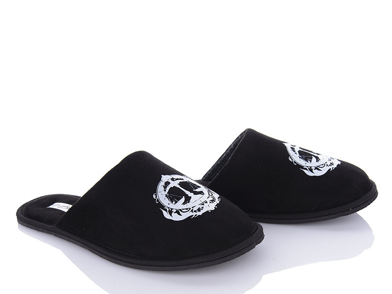 Тапочки Весы Знак зодиака Мужские закрытый носок Pago 23.09-22.10 черный Одесса - изображение 4