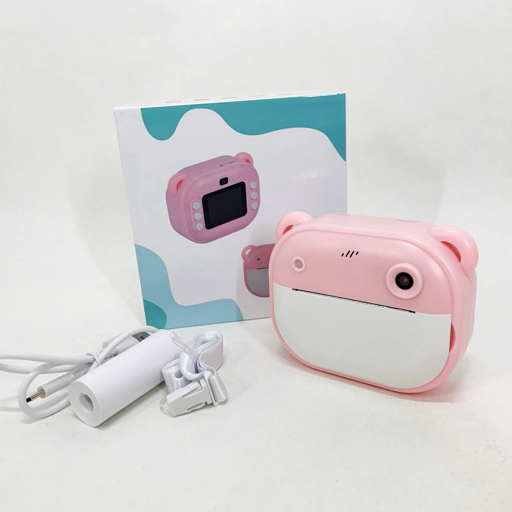 Фотоаппарат для детей с встроенным принтером, Детский фотоаппарат мгновенной печати с термобумагой EK-21 Львов - изображение 6