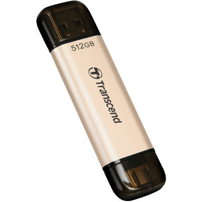 USB флеш накопичувач Transcend 512GB JetFlash 930C Gold-Black USB 3.2/Type-C (TS512GJF930C) Вінниця - фото 4