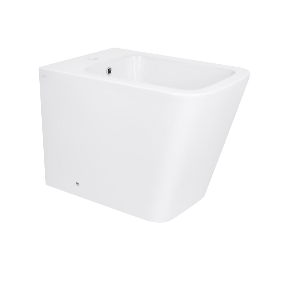 Биде напольное Qtap Crow 545х360х410 White QT05443370W Киев - изображение 1