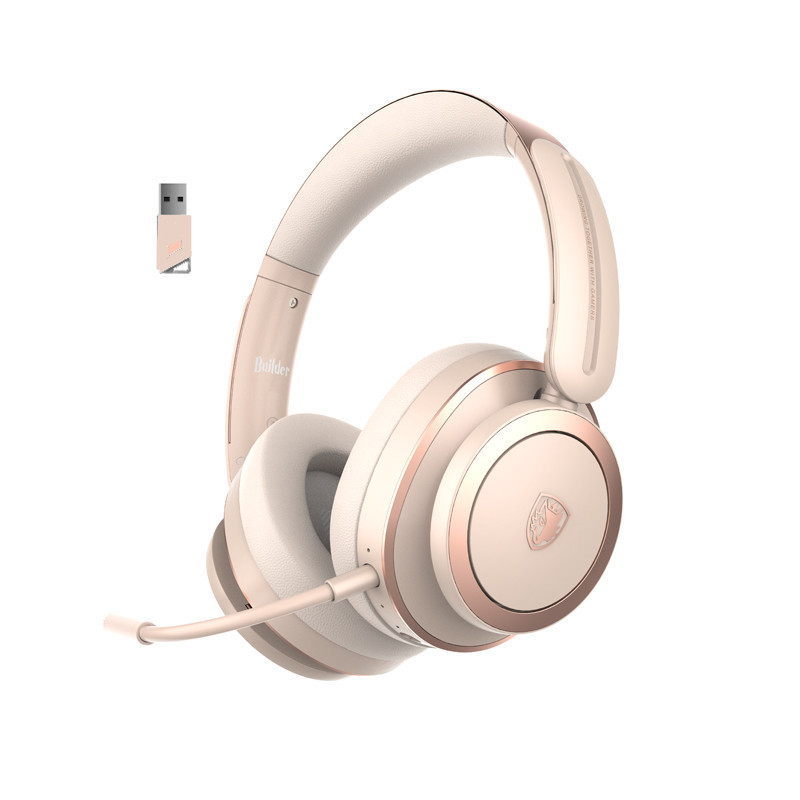 Гарнітура Sades SA-208 Builder Golden/Pink (sa208gp) Золотистий Харьков - изображение 5